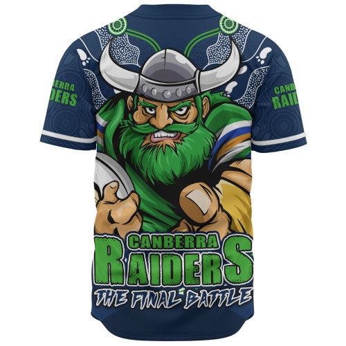 Canberra Raiders Baseball Shirt Final Clash Battle Edition Canberra Raiders Baseball Shirt Final Clash Battle Edition