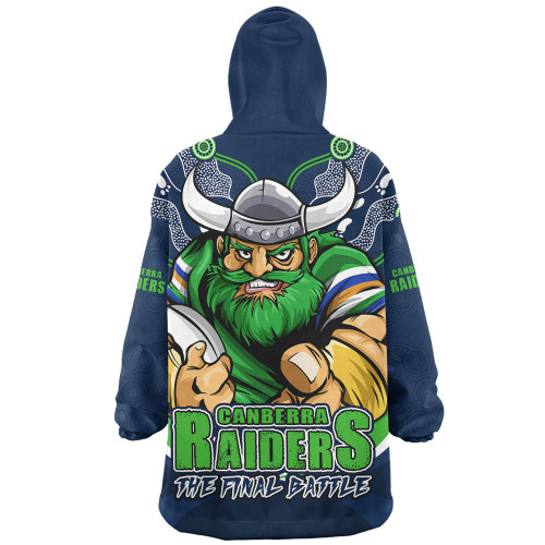 Canberra Raiders Snug Hoodie Final Clash Battle Edition