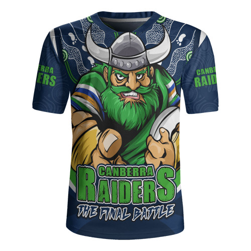 Canberra Raiders Rugby Jersey Final Clash Battle Edition