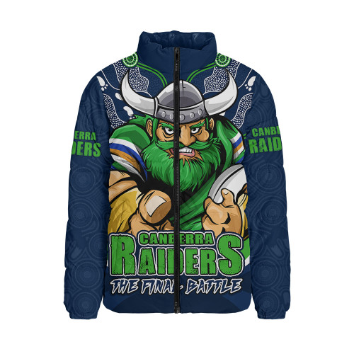 Canberra Raiders Padded Jacket Final Clash Battle Edition