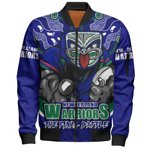 New Zealand Warriors Bomber Jacket Final Clash Battle Edition
