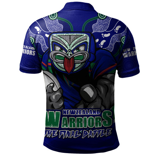 New Zealand Warriors Polo Shirt Final Clash Battle Edition New Zealand Warriors Polo Shirt Final Clash Battle Edition