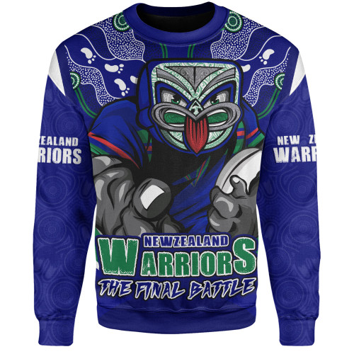 New Zealand Warriors Sweatshirt Final Clash Battle Edition