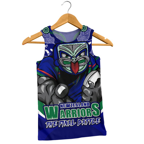 New Zealand Warriors Men Singlet Final Clash Battle Edition