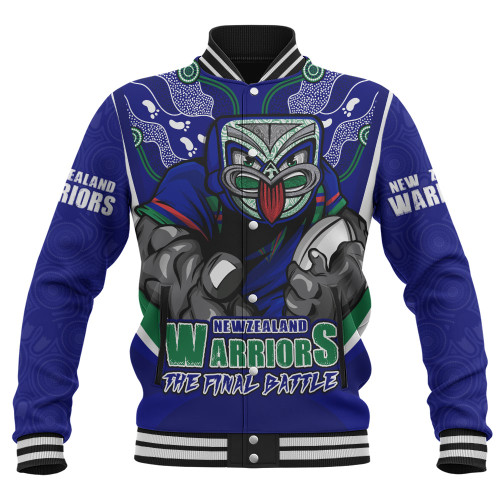 New Zealand Warriors Baseball Jacket Final Clash Battle Edition