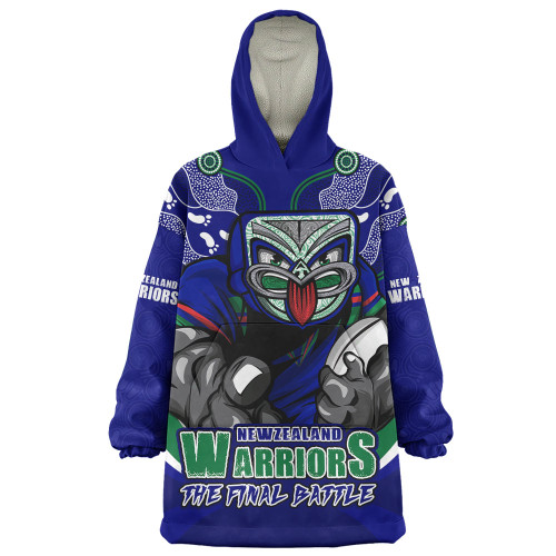 New Zealand Warriors Snug Hoodie Final Clash Battle Edition