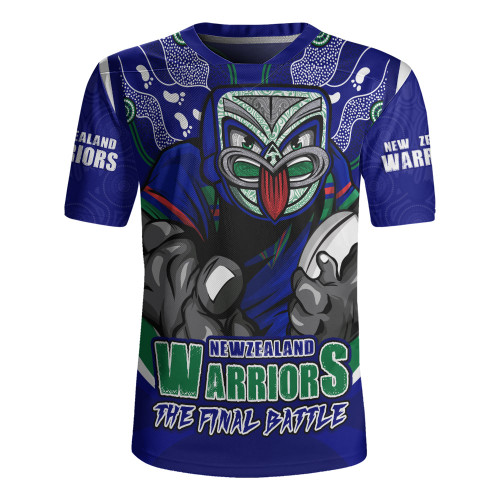New Zealand Warriors Rugby Jersey Final Clash Battle Edition