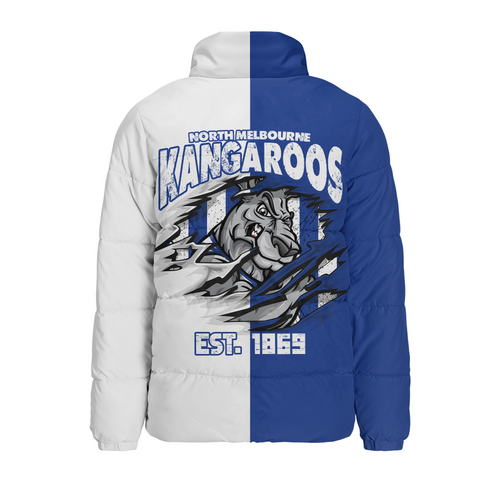 North Melbourne Padded Jacket Warrior's Heart Ignites North Melbourne Padded Jacket Warrior's Heart Ignites
