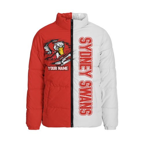 Sydney Swans Padded Jacket Warrior's Heart Ignites
