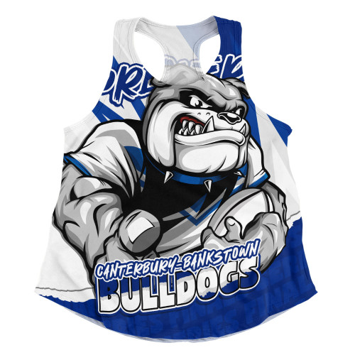 Canterbury-Bankstown Bulldogs Women Racerback Singlet Chasing Victory 2025 Final Series Pride