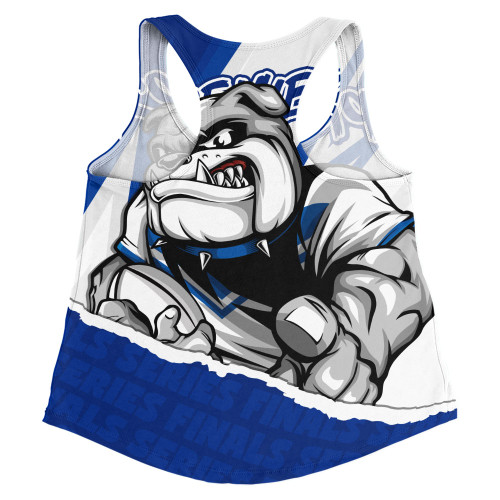 Canterbury-Bankstown Bulldogs Women Racerback Singlet Chasing Victory 2025 Final Series Pride Canterbury-Bankstown Bulldogs Women Racerback Singlet Chasing Victory 2025 Final Series Pride