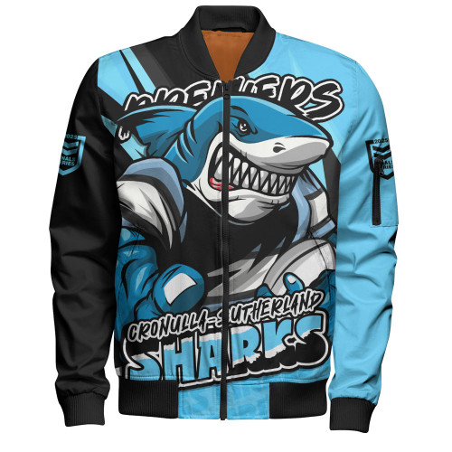 Cronulla-Sutherland Sharks Bomber Jacket Chasing Victory 2025 Final Series Pride