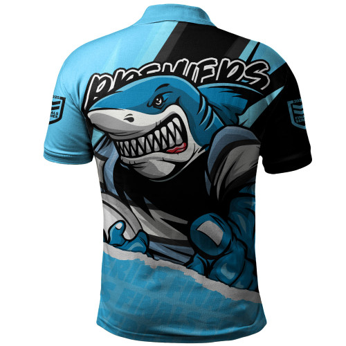 Cronulla-Sutherland Sharks Polo Shirt Chasing Victory 2025 Final Series Pride Cronulla-Sutherland Sharks Polo Shirt Chasing Victory 2025 Final Series Pride