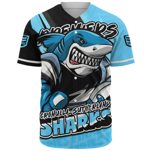 Cronulla-Sutherland Sharks Baseball Shirt Chasing Victory 2025 Final Series Pride