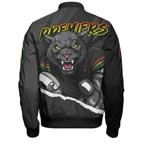 Penrith Panthers Bomber Jacket Chasing Victory 2025 Final Series Pride Penrith Panthers Bomber Jacket Chasing Victory 2025 Final Series Pride