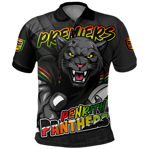 Penrith Panthers Polo Shirt Chasing Victory 2025 Final Series Pride