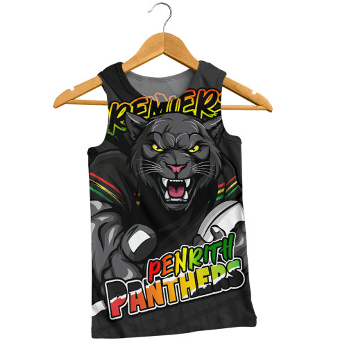 Penrith Panthers Men Singlet Chasing Victory 2025 Final Series Pride