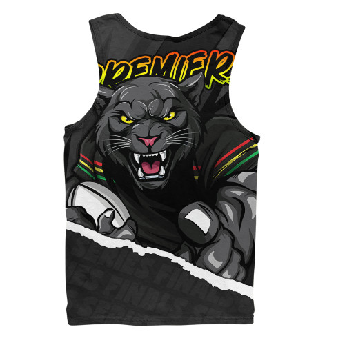 Penrith Panthers Men Singlet Chasing Victory 2025 Final Series Pride