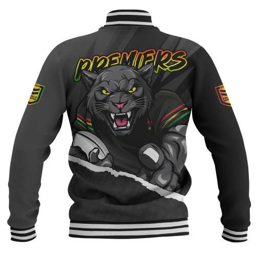 Penrith Panthers Baseball Jacket Chasing Victory 2025 Final Series Pride Penrith Panthers Baseball Jacket Chasing Victory 2025 Final Series Pride