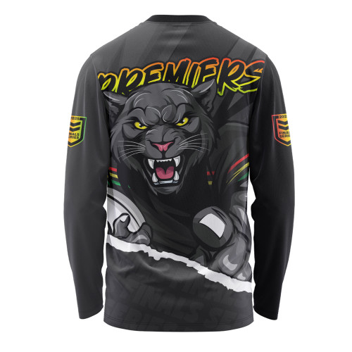 Penrith Panthers Long Sleeve T-shirt Chasing Victory 2025 Final Series Pride Penrith Panthers Long Sleeve T-shirt Chasing Victory 2025 Final Series Pride