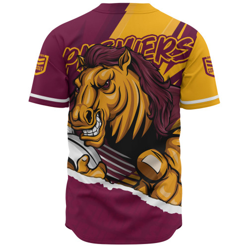 Brisbane Broncos Baseball Shirt Chasing Victory 2025 Final Series Pride Brisbane Broncos Baseball Shirt Chasing Victory 2025 Final Series Pride