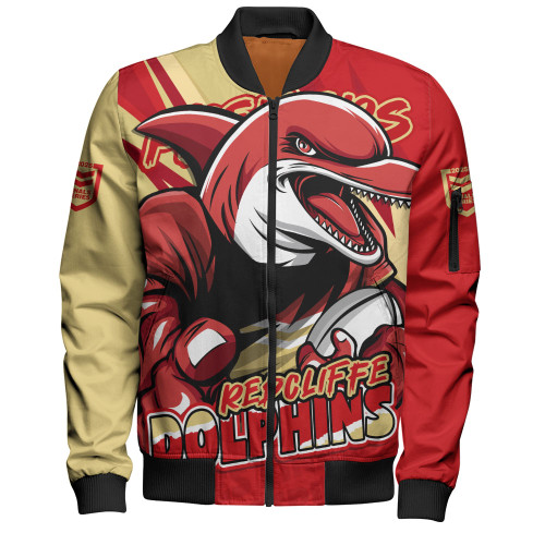 Redcliffe Dolphins Bomber Jacket Chasing Victory 2025 Final Series Pride