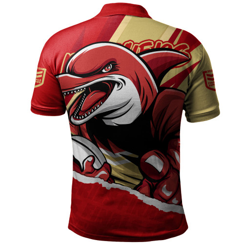 Redcliffe Dolphins Polo Shirt Chasing Victory 2025 Final Series Pride Redcliffe Dolphins Polo Shirt Chasing Victory 2025 Final Series Pride