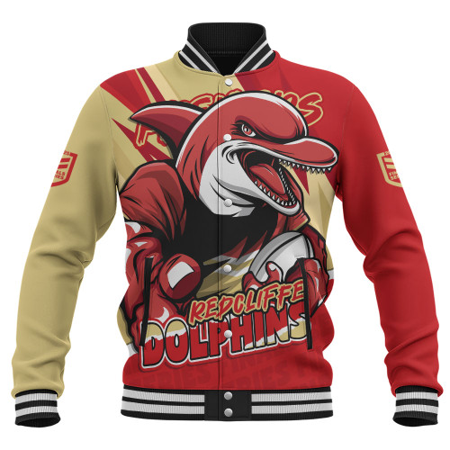 Redcliffe Dolphins Baseball Jacket Chasing Victory 2025 Final Series Pride