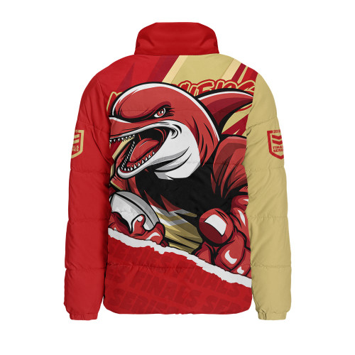 Redcliffe Dolphins Padded Jacket Chasing Victory 2025 Final Series Pride
