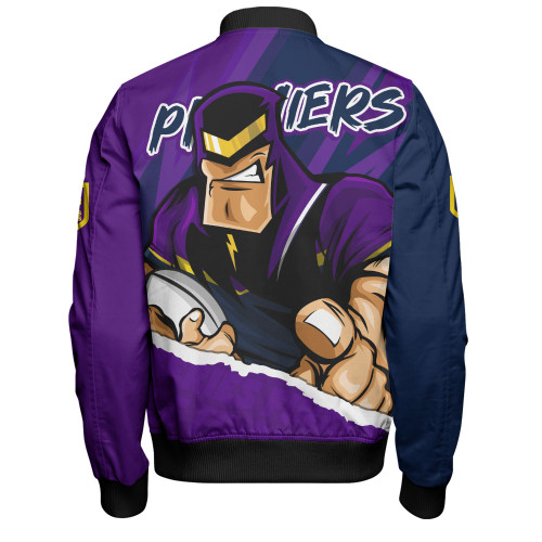Melbourne Storm Bomber Jacket Chasing Victory 2025 Final Series Pride