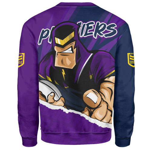 Melbourne Storm Sweatshirt Chasing Victory 2025 Final Series Pride Melbourne Storm Sweatshirt Chasing Victory 2025 Final Series Pride