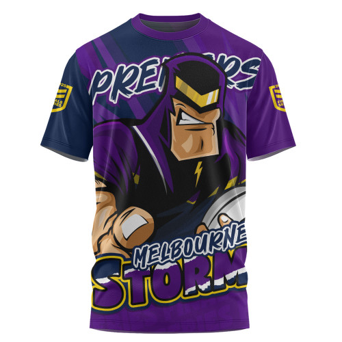 Melbourne Storm T-Shirt Chasing Victory 2025 Final Series Pride