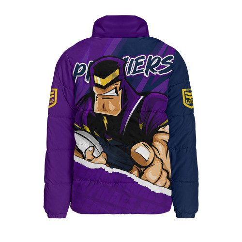 Melbourne Storm Padded Jacket Chasing Victory 2025 Final Series Pride Melbourne Storm Padded Jacket Chasing Victory 2025 Final Series Pride