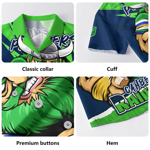 Canberra Raiders Hawaiian Shirt Chasing Victory 2025 Final Series Pride