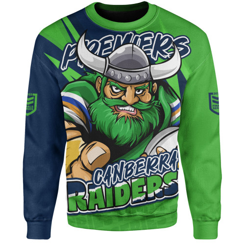 Canberra Raiders Sweatshirt Chasing Victory 2025 Final Series Pride