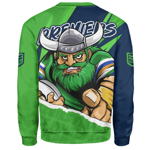 Canberra Raiders Sweatshirt Chasing Victory 2025 Final Series Pride