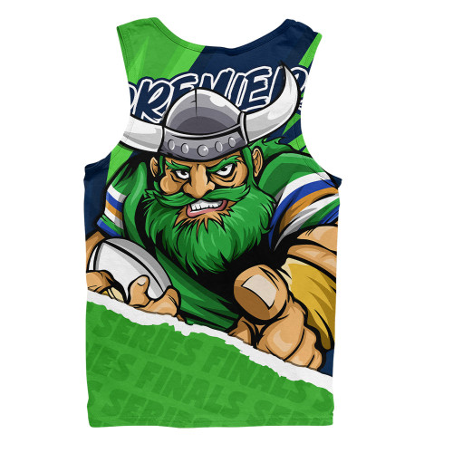 Canberra Raiders Men Singlet Chasing Victory 2025 Final Series Pride