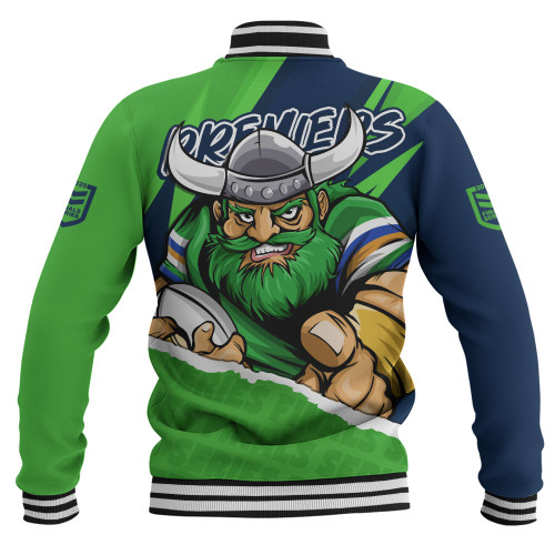 Canberra Raiders Baseball Jacket Chasing Victory 2025 Final Series Pride Canberra Raiders Baseball Jacket Chasing Victory 2025 Final Series Pride