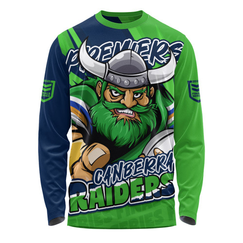 Canberra Raiders Long Sleeve T-shirt Chasing Victory 2025 Final Series Pride