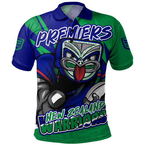 New Zealand Warriors Polo Shirt Chasing Victory 2025 Final Series Pride