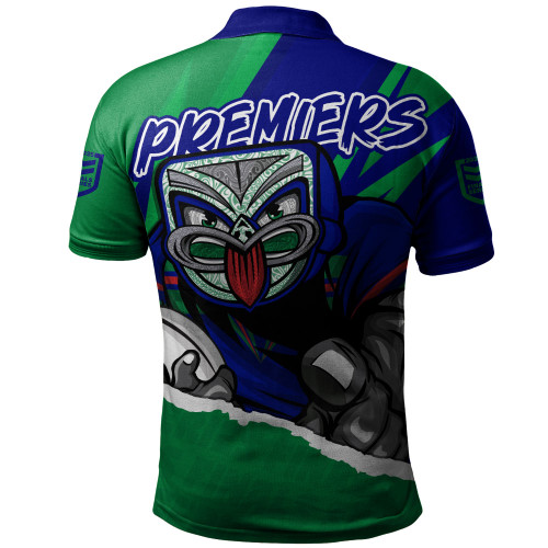 New Zealand Warriors Polo Shirt Chasing Victory 2025 Final Series Pride