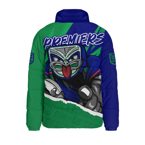 New Zealand Warriors Padded Jacket Chasing Victory 2025 Final Series Pride
