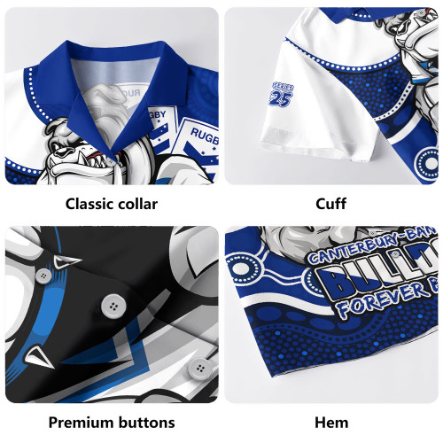 Canterbury-Bankstown Bulldogs Hawaiian Shirt Battle For Glory Rugby Finals Edition Canterbury-Bankstown Bulldogs Hawaiian Shirt Battle For Glory Rugby Finals Edition