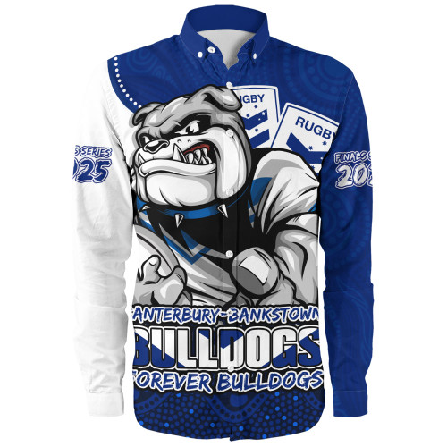 Canterbury-Bankstown Bulldogs Long Sleeve Shirt Battle For Glory Rugby Finals Edition