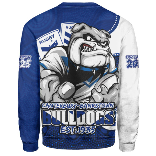 Canterbury-Bankstown Bulldogs Sweatshirt Battle For Glory Rugby Finals Edition Canterbury-Bankstown Bulldogs Sweatshirt Battle For Glory Rugby Finals Edition