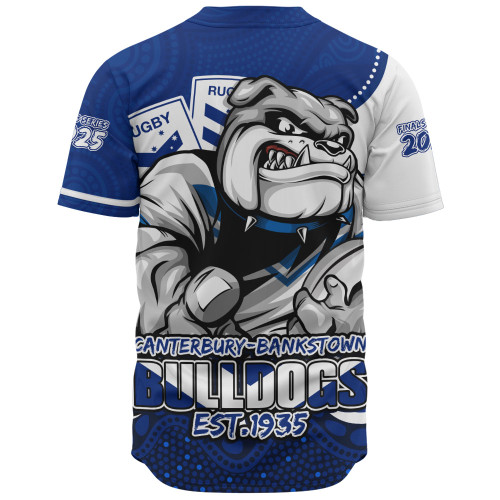 Canterbury-Bankstown Bulldogs Baseball Shirt Battle For Glory Rugby Finals Edition