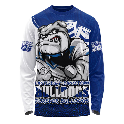Canterbury-Bankstown Bulldogs Long Sleeve T-shirt Battle For Glory Rugby Finals Edition