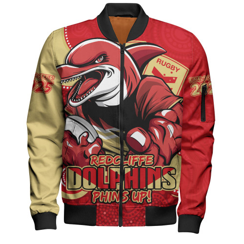 Redcliffe Dolphins Bomber Jacket Battle For Glory Rugby Finals Edition