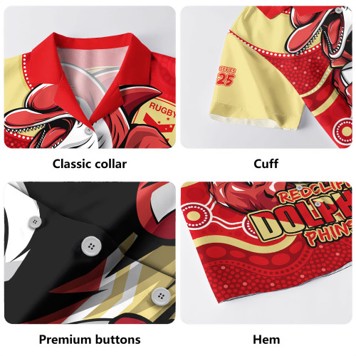 Redcliffe Dolphins Hawaiian Shirt Battle For Glory Rugby Finals Edition Redcliffe Dolphins Hawaiian Shirt Battle For Glory Rugby Finals Edition