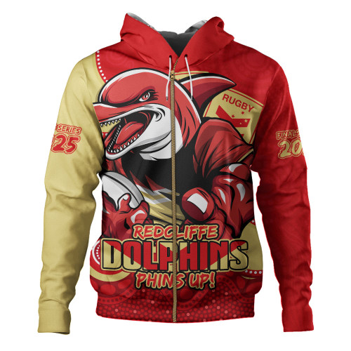 Redcliffe Dolphins Hoodie Battle For Glory Rugby Finals Edition